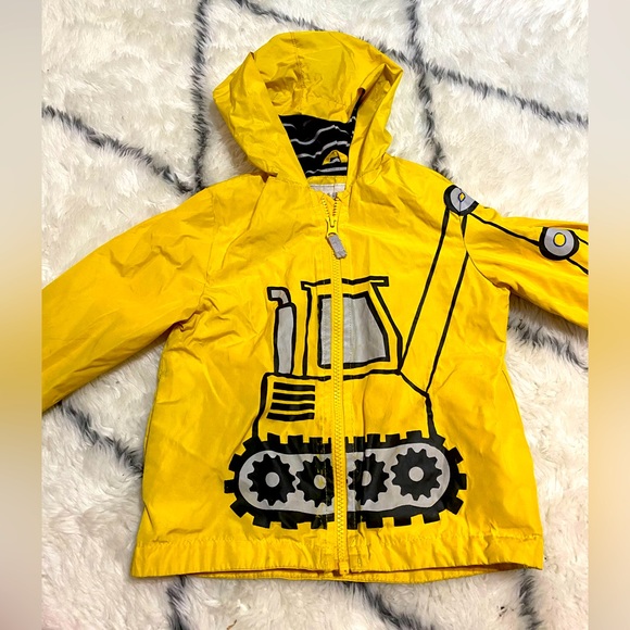 Carter's Jackets & Coats Carters Tractor Rain Coat Jacket Toddler